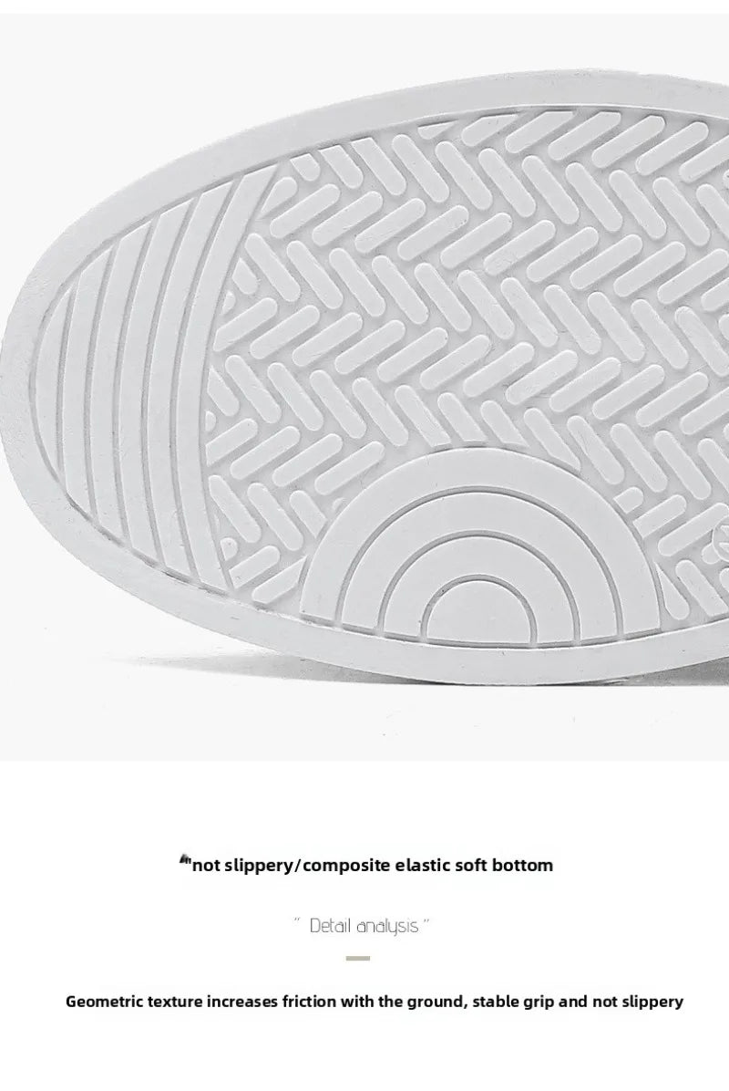 2025 Spring and Autumn New Men's Shoes Leather Low Cut Fashion Trendy Running Sports Men's Casual Trendy Shoes