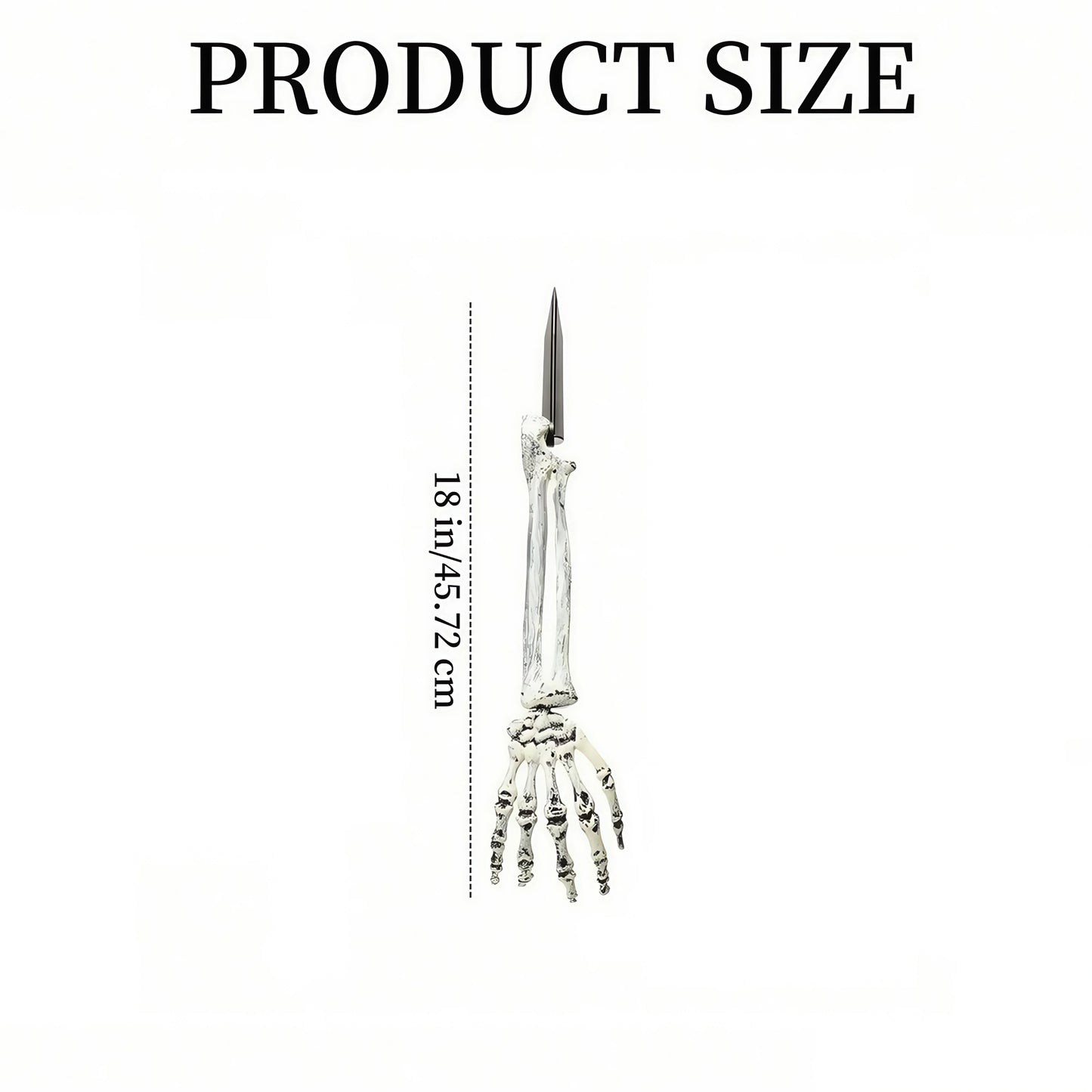 Halloween Skeleton Stake Decorations, Realistic Skeleton Arm Leg Bones, Spooky Yard Garden Halloween Decoration