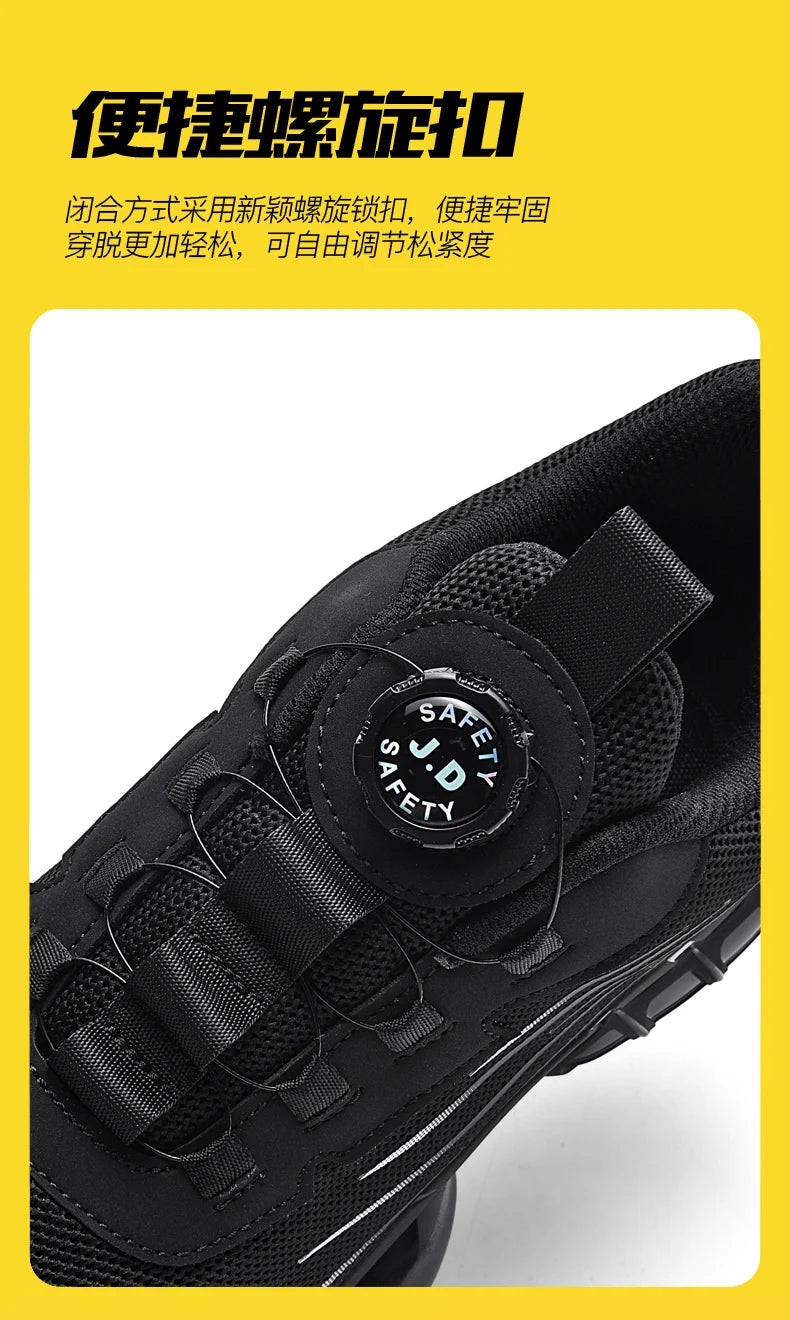 Men's Military Tactical Boots Army Boots Men Side Zipper Military Boots Men Anti-Slip Ankle Boots Work Safety Shoes Hiking Shoes