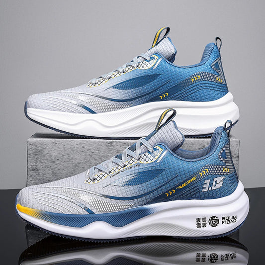 2025 OULYLAN Men Casual Sport Shoes Breathable Lightweight Sneakers Outdoor Mesh Running Shoes Athletic Jogging Walking Shoes