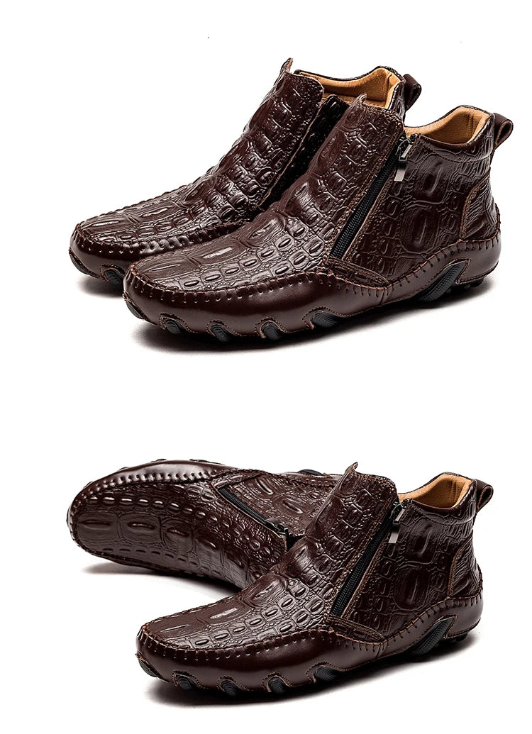 Genuine Leather Shoes For Man Spring Summner Big Size Shoes High Quality Designer Formal Shoes Casual Shoes Fashion Business