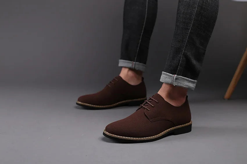Men Matte Leisure Shoes Retro Floral Pattern Men Dress Shoes Fashion Lace-Up Flats High Quality Business Men Party Wedding 2025