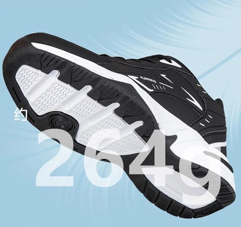 Autumn New Men Microfber Running Shoes Luxury Brand Men Shoes School Student Air-cushion Sneakers Fashion Man Casual Shoes 35-48