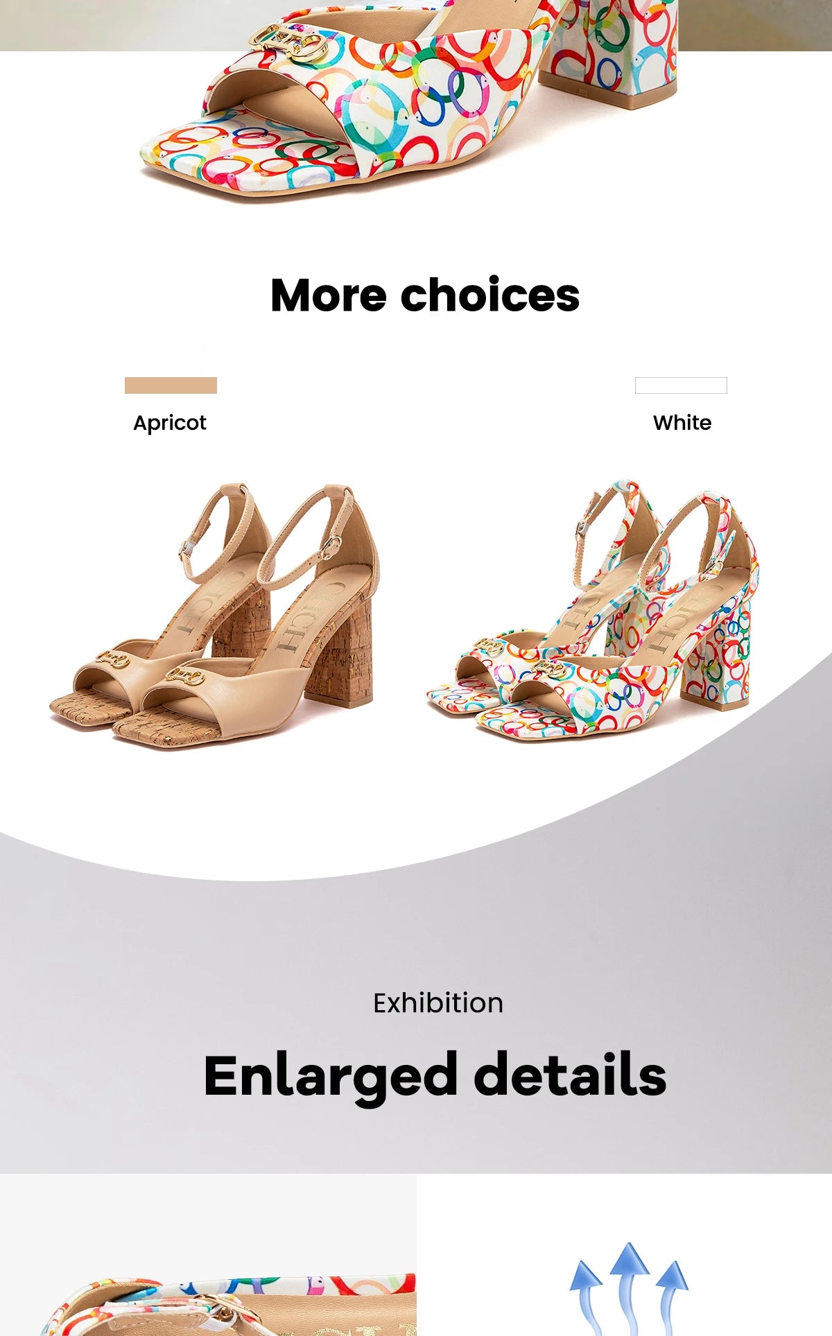 High Heels 2024 Fashion  Women's Luxury Design Sandals Metallic Flower Square Toe Fine Heel Party Dress Shoes High Heels
