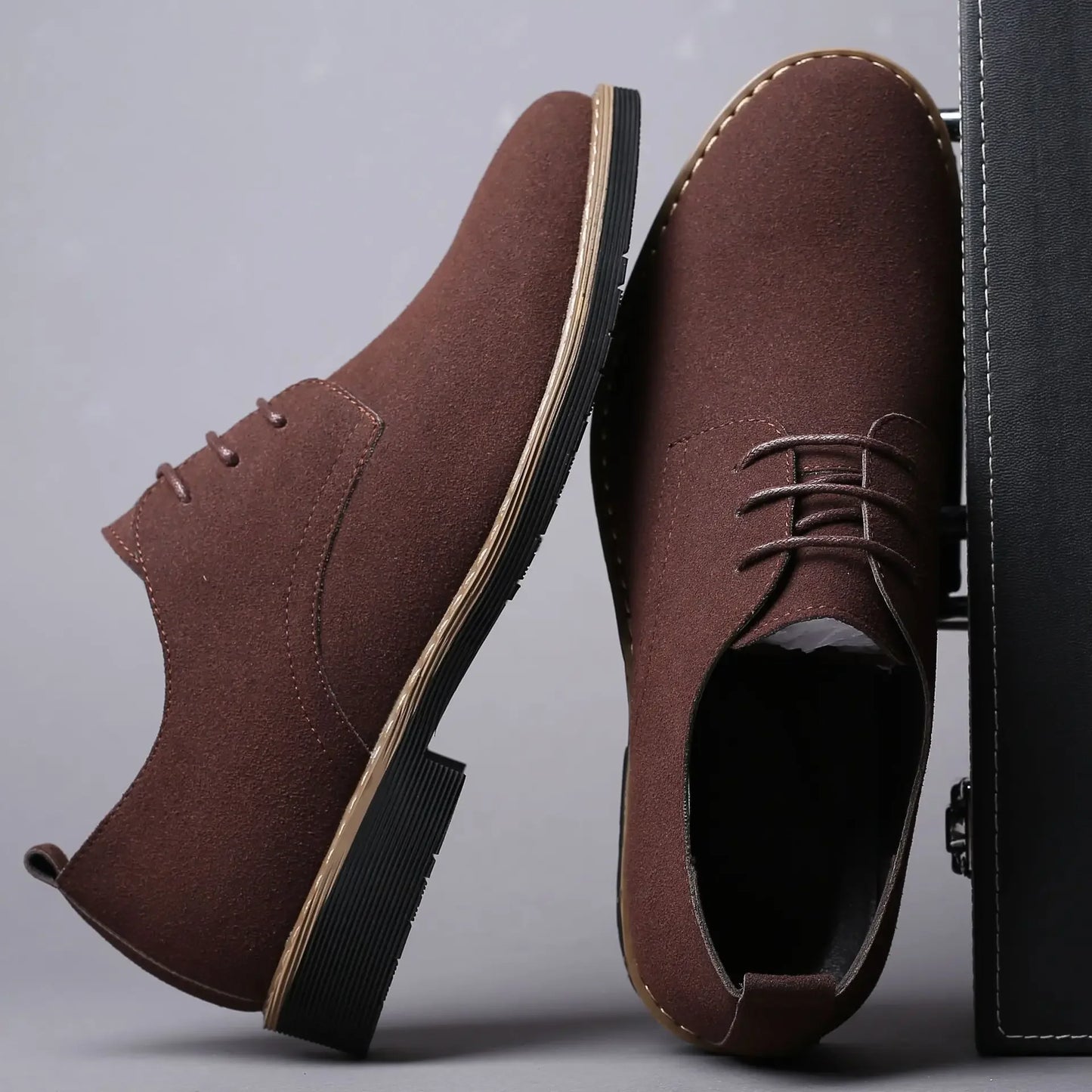Men Matte Leisure Shoes Retro Floral Pattern Men Dress Shoes Fashion Lace-Up Flats High Quality Business Men Party Wedding 2025