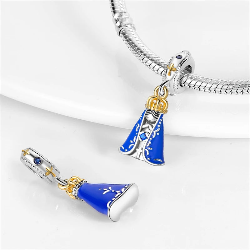 925 Sterling Silver Chameleon Luminous Firefly Butterfly Charms Beads Fit Qikaola 925 Original Bracelets Fine DIY Jewelry Making