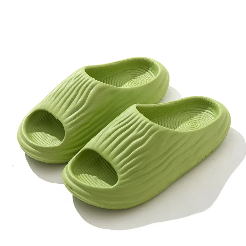 Women's Super Soft Eva Thick Platform Slides Minimalist And Comfortable Indoor Bathroom Non-Slip Slippers Women's Slippers