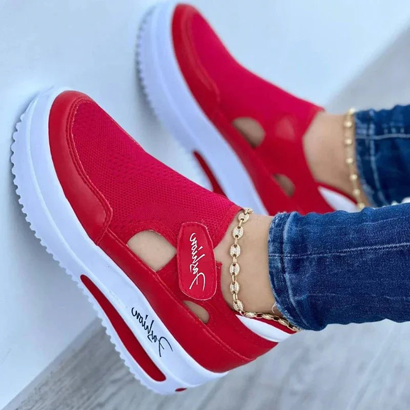 Sneakers Women Shoes Woman Tennis Shoes Canvas Shoe Female Casual Shoes Ladies Sport Shoes Platform Sneaker Hollow Out Shoes