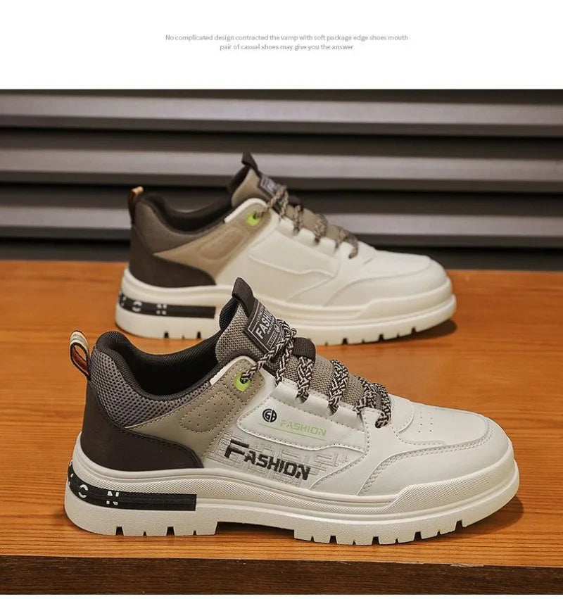 New Sneakers Men Casual Autumn Vulcanized Shoes Male Walking Sport Shoes Outdoor Sneakers Male Sneakers 2025 Zapatos De Hombre
