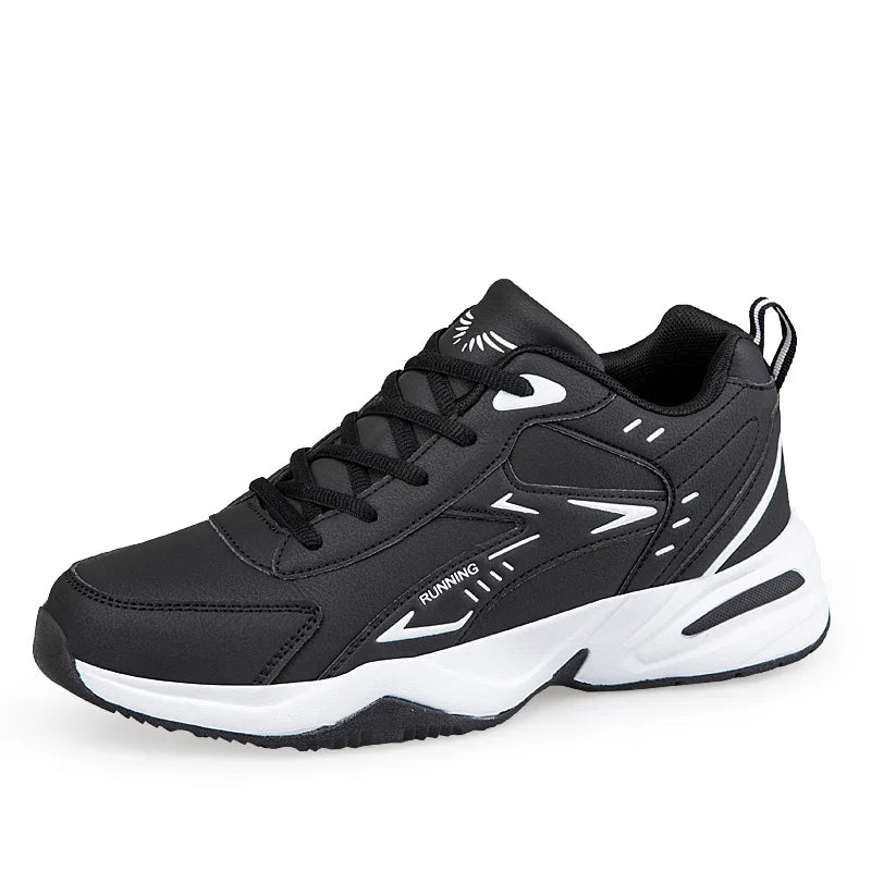 Autumn New Men Microfber Running Shoes Luxury Brand Men Shoes School Student Air-cushion Sneakers Fashion Man Casual Shoes 35-48